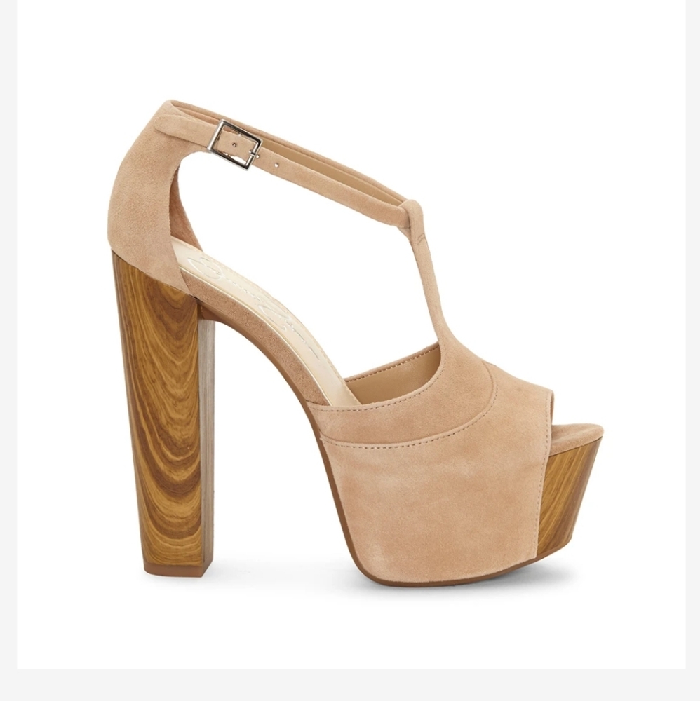 Jessica Simpson Dany Platform Heels in Sand Color size 9